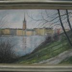 436 4181 Oljemålning 